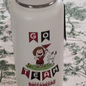 Tampa Bay Buccaneers NFL Peanuts GO TEAM 34 Ounce Quencher Water Bottle NWT